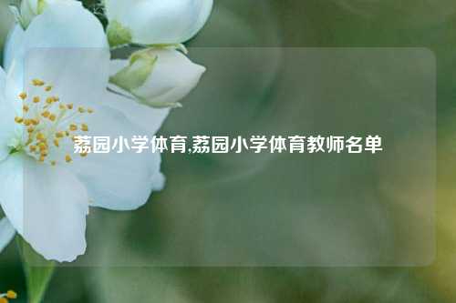 荔园小学体育,荔园小学体育教师名单