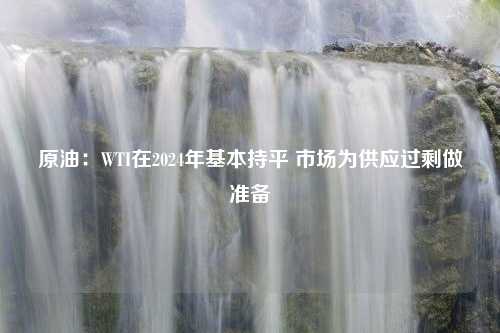 原油：WTI在2024年基本持平 市场为供应过剩做准备