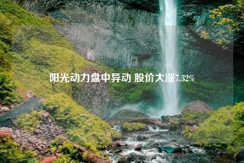 阳光动力盘中异动 股价大涨7.32%